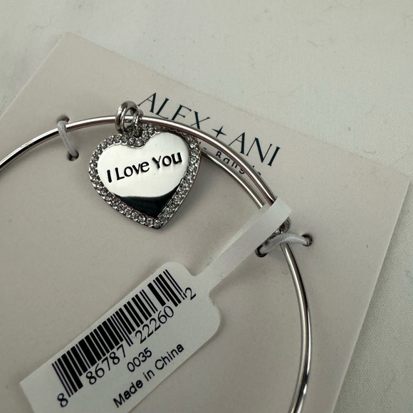 ALEX+ANI I LOVE YOU BRACELET - Picture 4 of 5
